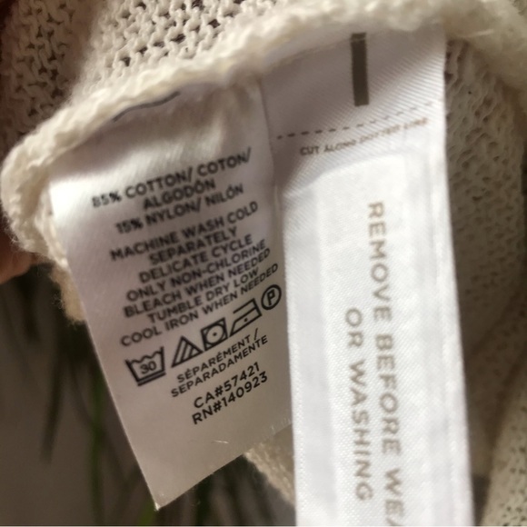 LOU & GREY Women’s Knitted Cropped Sweater Palm Print Size L - Picture 10 of 12